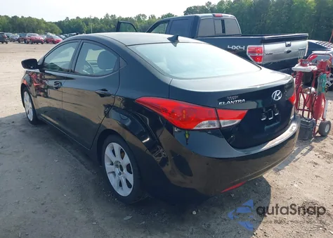 2013 Hyundai Elantra Gls/Limited z USA, uszkodzony, nr VIN KMHDH4AEXDU656597